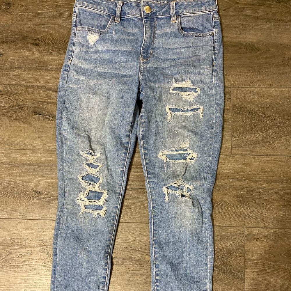 AMERICAN EAGLE SKINNY JEAN SIZE 8